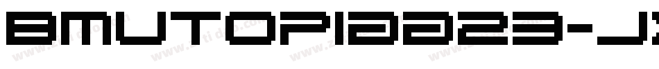 BmUtopiaA23-jxy字体转换