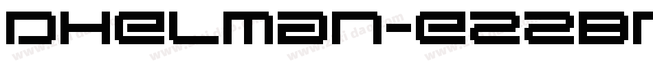 Dhelman-eZZBm字体转换
