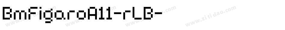 BmFigaroA11-rLB字体转换