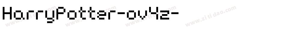 HarryPotter-ov4z字体转换