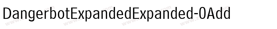 DangerbotExpandedExpanded-0Add字体转换