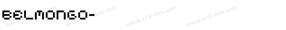 Belmongo字体转换