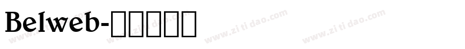 Belweb字体转换