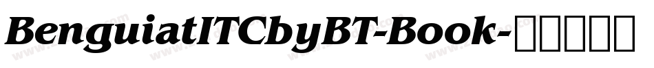 BenguiatITCbyBT-Book字体转换