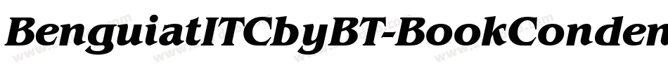 BenguiatITCbyBT-BookCondensed字体转换