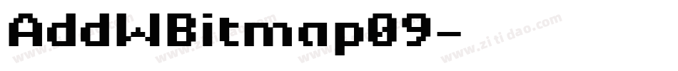 AddWBitmap09字体转换
