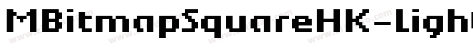 MBitmapSquareHK-Light字体转换