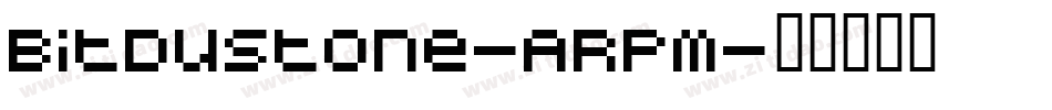 BitdustOne-ARPm字体转换