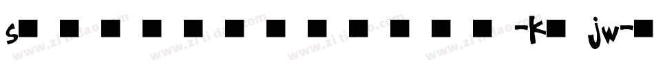 Sugarlemonade-K3JW字体转换