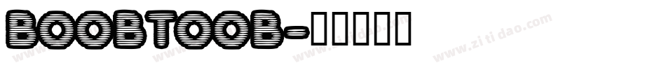 boobtoob字体转换