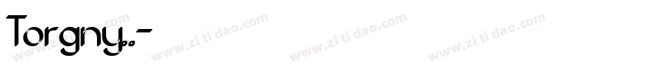 Torgny..字体转换