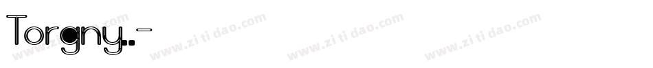 Torgny..字体转换