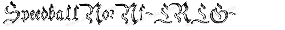SpeedballNo2Nf-LRLG字体转换