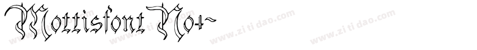 MottisfontNo4字体转换