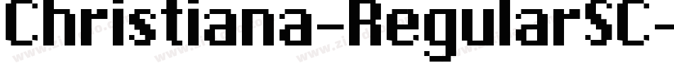 Christiana-RegularSC字体转换