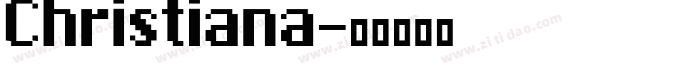 Christiana字体转换