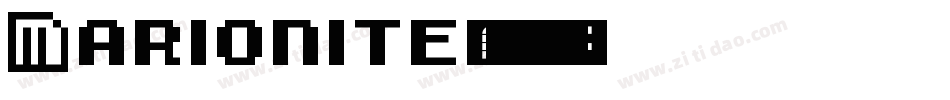 Marionite字体转换