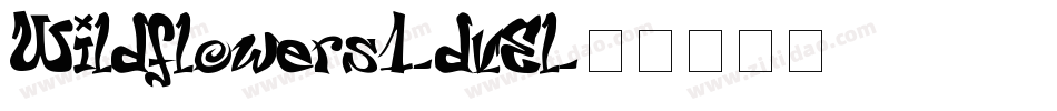 Wildflowers1-dvEl字体转换
