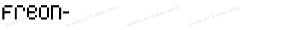 Freon字体转换