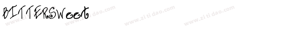 BITTERSWeet字体转换