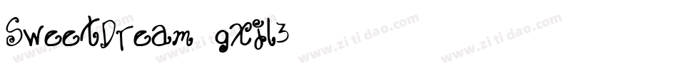 SweetDream-gxjl3字体转换