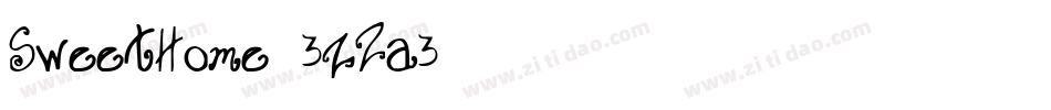 SweetHome-3zZa3字体转换