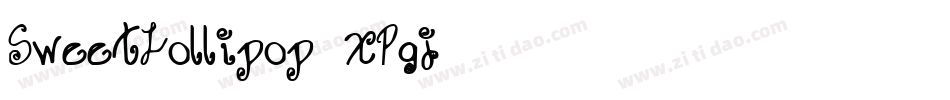 SweetLollipop-xPgj字体转换