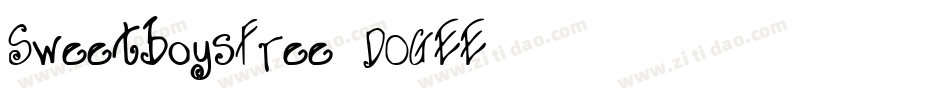 SweetboysFree-DOGEE字体转换
