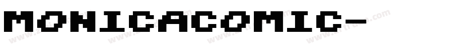 Monicacomic字体转换