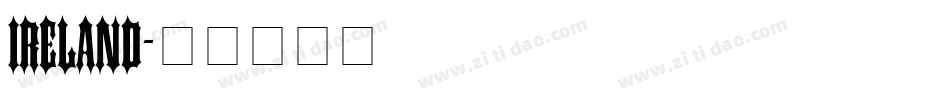 Ireland字体转换