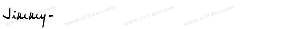 Jimmy字体转换