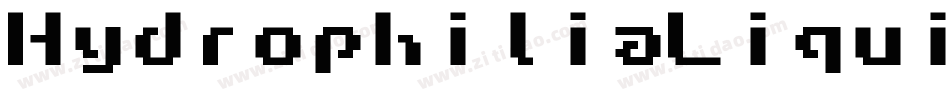HydrophiliaLiquid-RpVe字体转换