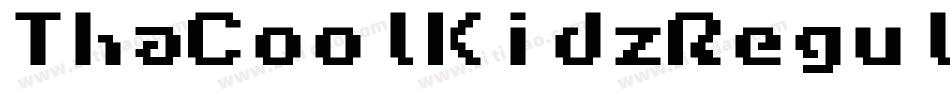 ThaCoolKidzRegular-J81m字体转换