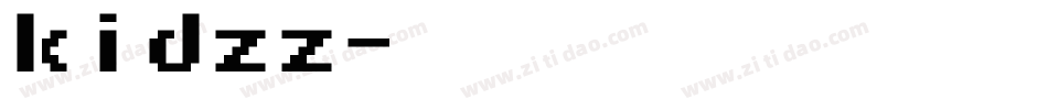 kidzz字体转换