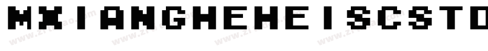 MXiangHeHeiSCStd-XBlack转换器字体转换
