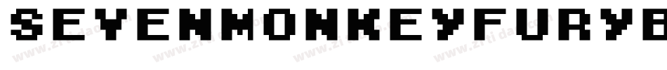 SevenMonkeyFuryBb-Y1j字体转换