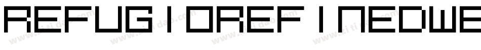 RefugioRefinedWBW字体转换