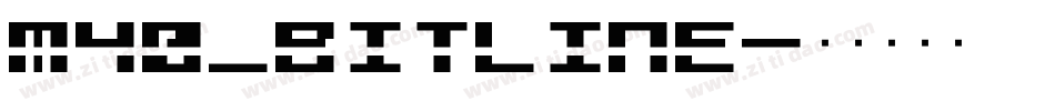 M40_BITLINE字体转换