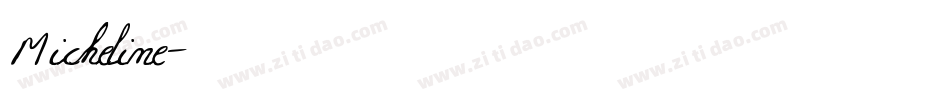 Micheline字体转换