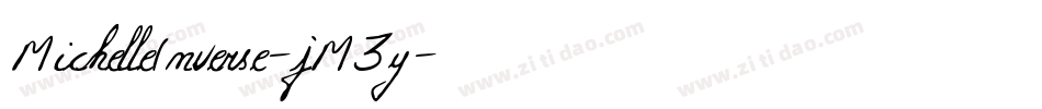 MichelleInverse-jM3y字体转换
