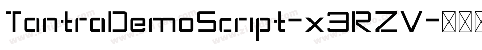 TantraDemoScript-x3RZV字体转换