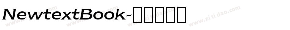 NewtextBook字体转换