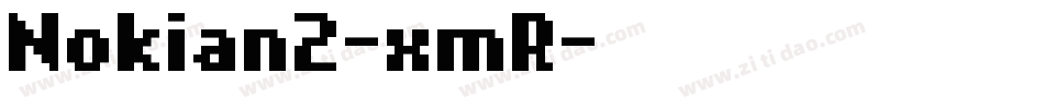Nokian2-xmR字体转换