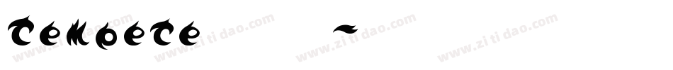 Tempete转换器字体转换