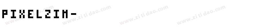 Pixelzim字体转换
