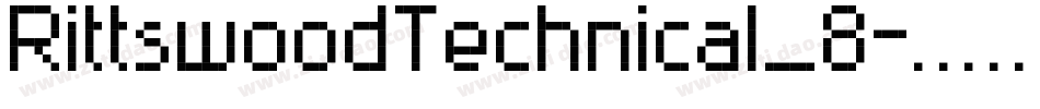 RittswoodTechnical_8字体转换