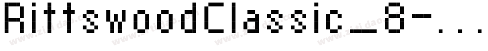 RittswoodClassic_8字体转换
