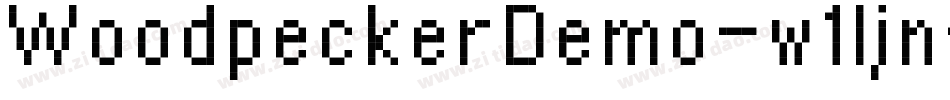 WoodpeckerDemo-w1ljn字体转换