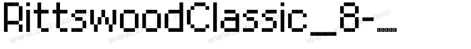 RittswoodClassic_8字体转换