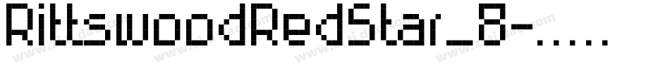 RittswoodRedStar_8字体转换